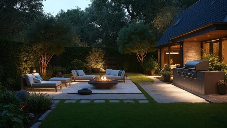 outdoor living space smart technology