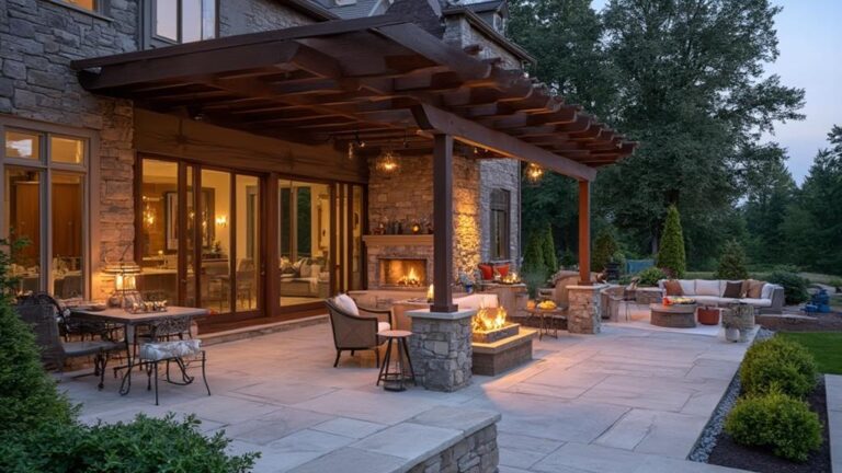 outdoor rooms open plan renovations defining spaces