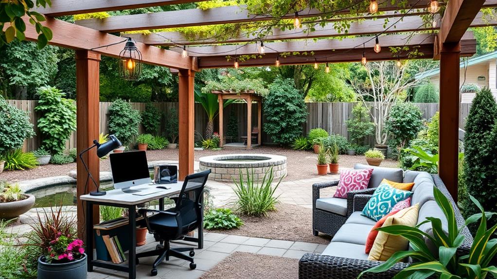 outdoor workspace tranquil design escape