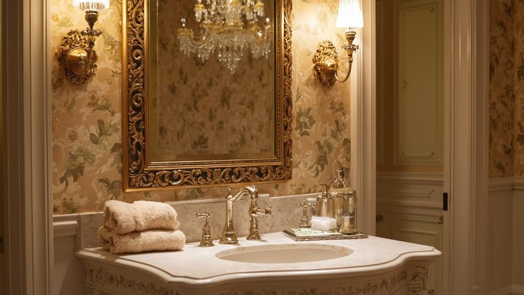 powder room pizzazz impactful bathroom upgrades