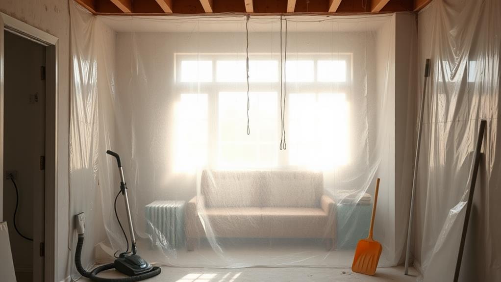 protective plastic barrier sheeting
