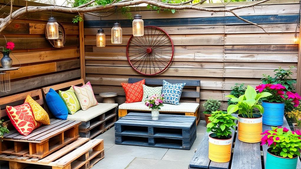 repurposed outdoor living space inspiration
