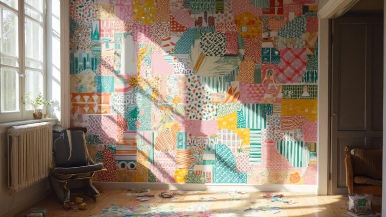 repurposing remnants for wallcovering impact