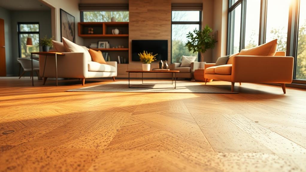 resilient stylish sustainable cork flooring