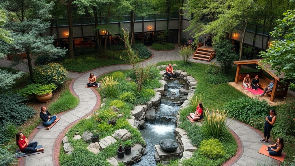 restorative environments for healing and renewal