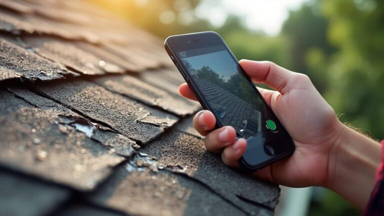 roof damage documentation supports insurance claims