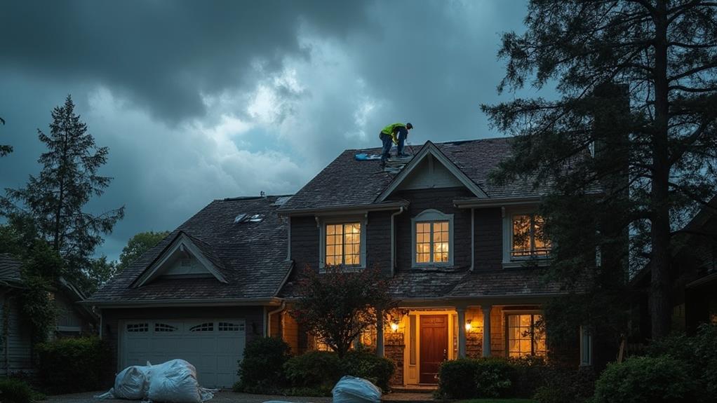 roof protection pre storm preparations essential