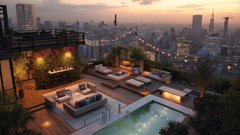 rooftop renovation urban outdoor living