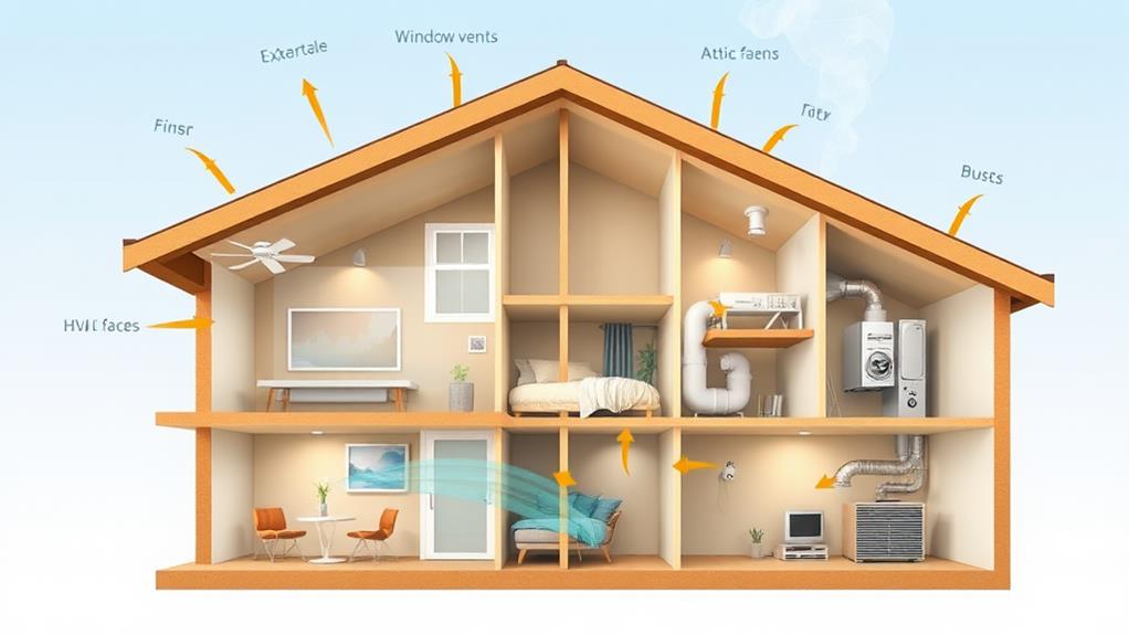 ventilation system types described